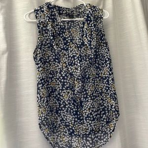 Ann Taylor sleeveless blouse size small